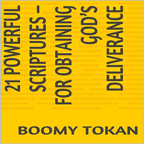 Cover of 21 Powerful Scriptures - For Obtaining God's Deliverance