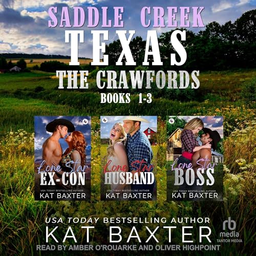 Cover of Saddle Creek, TX: The Crawfords Box Set #1
