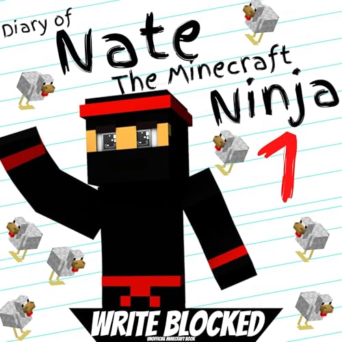 Cover of Diary of Nate the Minecraft Ninja, Book 1
