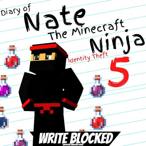 Cover of Diary of Nate The Minecraft Ninja 5: Identity Theft