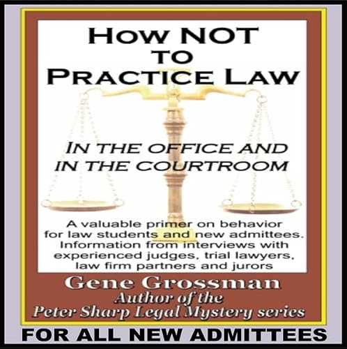 Cover of How Not to Practice Law