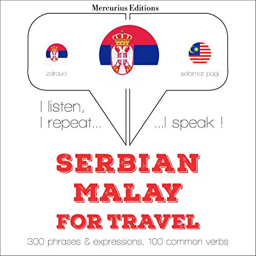 Cover of Serbian - Malay. For travel