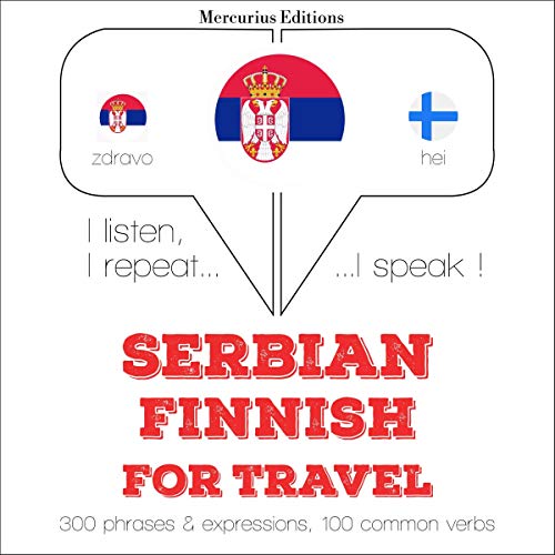 Cover of Serbian - Finnish. For travel