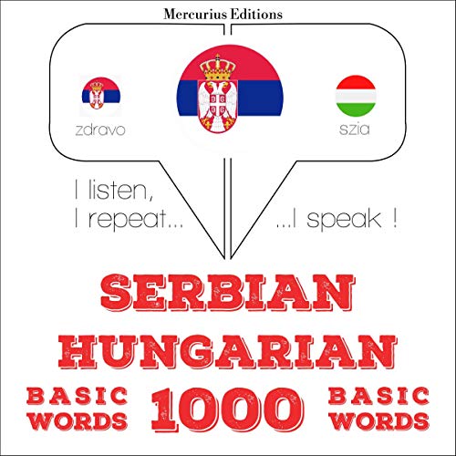 Cover of Serbian - Hungarian. 1000 basic words