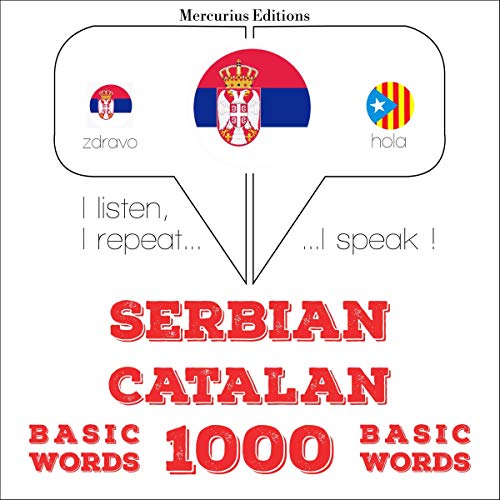 Cover of Serbian - Catalan. 1000 basic words