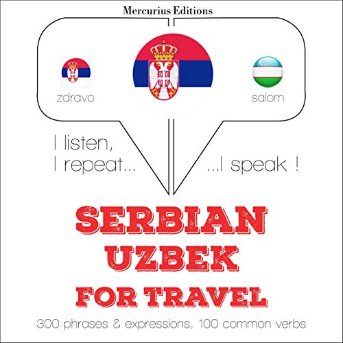Cover of Serbian - Uzbek. For travel