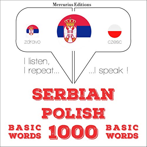 Cover of Serbian - Polish. 1000 basic words
