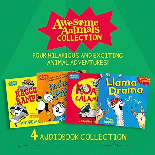 Cover of Awesome Animals Collection: Four hilarious and exciting animal adventures!