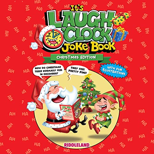 Cover of It's Laugh O'Clock Joke Book: Christmas Edition