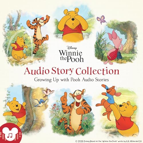 Cover of Growing Up With Pooh: Audio Story Collection