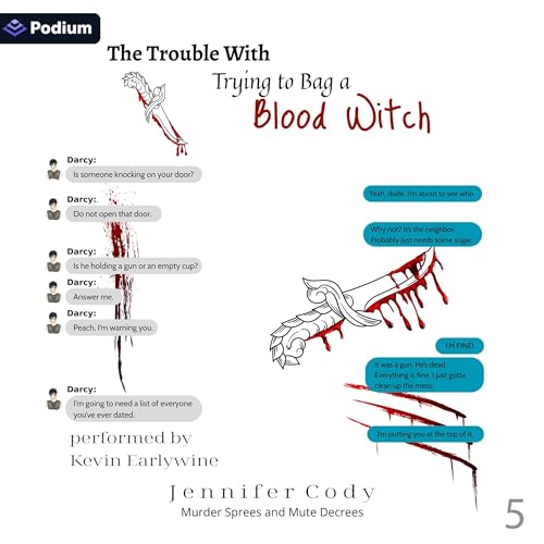 Cover of The Trouble with Trying to Bag a Blood Witch