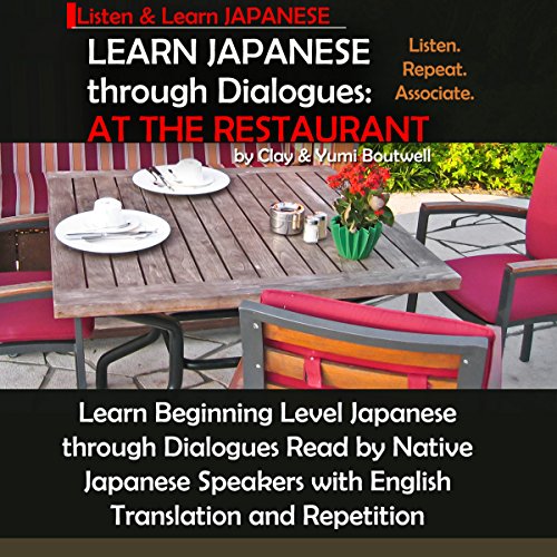 Cover of Learn Japanese through Dialogues: At the Restaurant