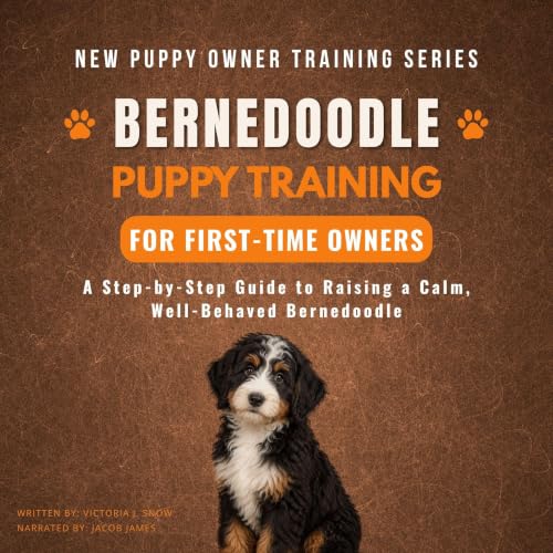 Cover of Bernedoodle Puppy Training for First-Time Owners
