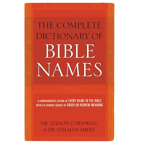 Cover of The Complete Dictionary of Bible Names
