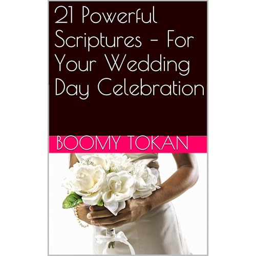 Cover of 21 Powerful Scriptures – For Your Wedding Day Celebration