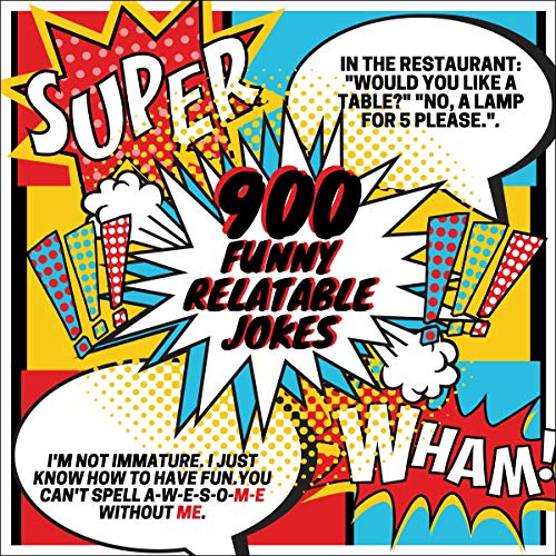 Cover of 900 Funny Relateable Jokes: XL Edition
