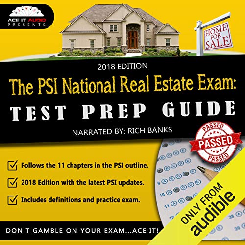 Cover of The PSI National Real Estate License Exam