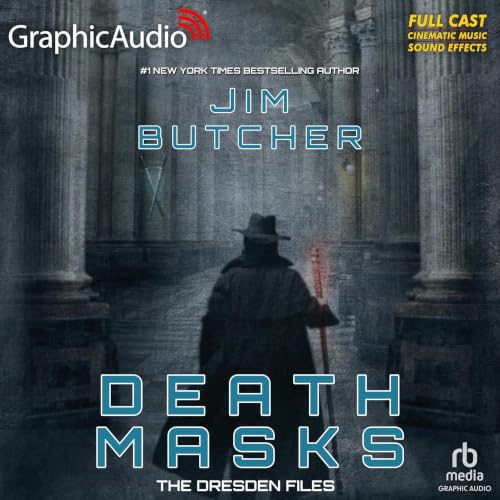 Cover of Death Masks [Dramatized Adaptation]