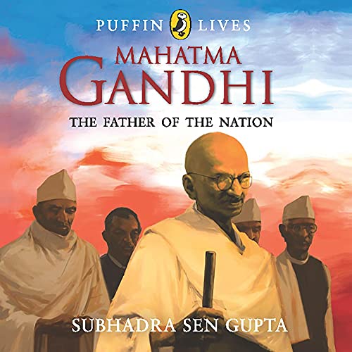Cover of Puffin Lives: Mahatma Gandhi