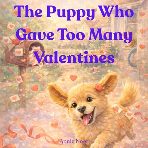Cover of The Puppy Who Gave Too Many Valentines