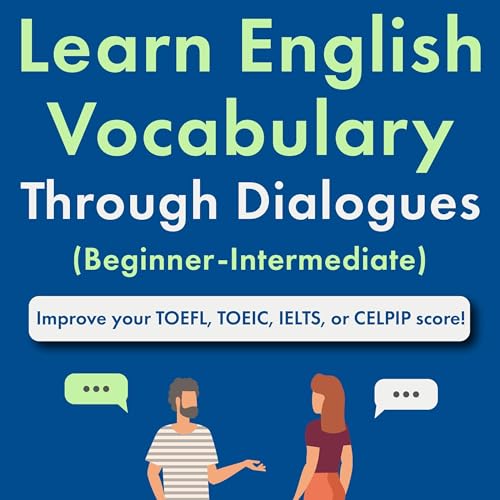 Cover of Learn English Vocabulary Through Dialogues (Beginner-Intermediate)