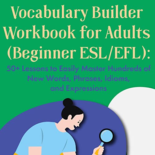 Cover of Vocabulary Builder Workbook for Adults (Beginner ESL/EFL)
