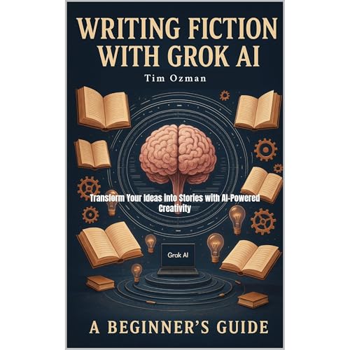 Cover of Writing Fiction with Grok AI: A Beginner’s Guide