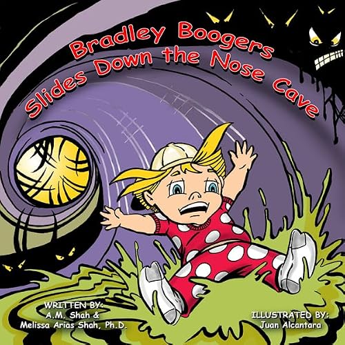 Cover of Bradley Boogers Slides Down the Nose Cave
