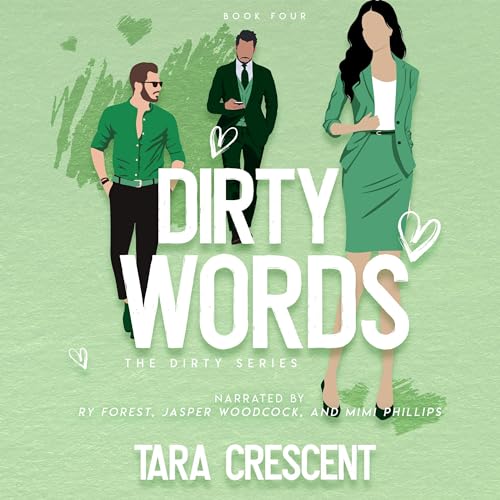 Cover of Dirty Words (A MFM Ménage Romance)