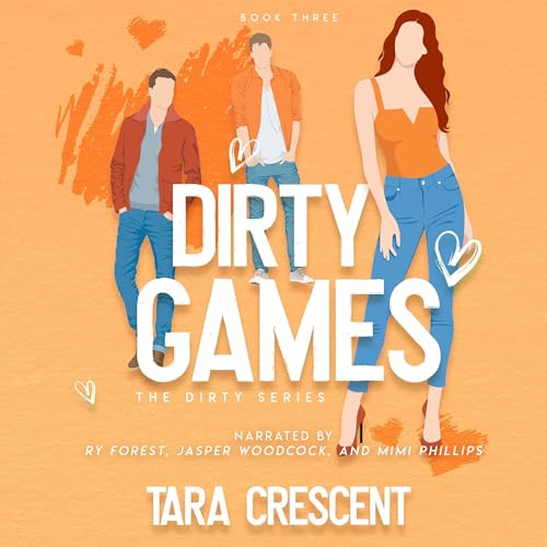 Cover of Dirty Games (A MFM Ménage Romance)