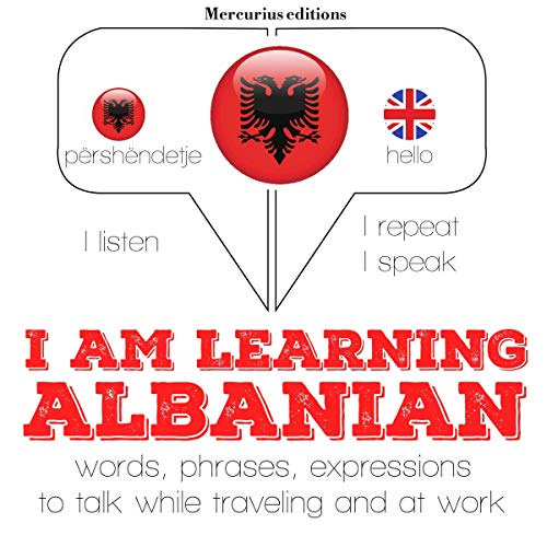 Cover of I am learning Albanian