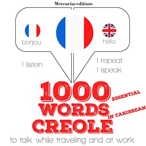 Cover of 1000 essential words in Caribbean Creole