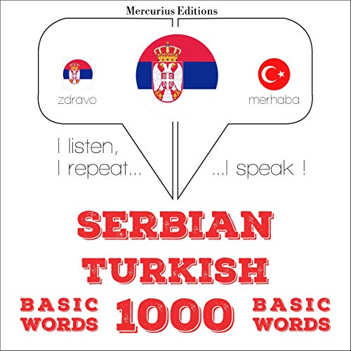 Cover of Serbian - Turkish. 1000 basic words