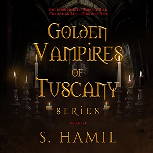 Cover of Golden Vampires of Tuscany Series, Books 1-4