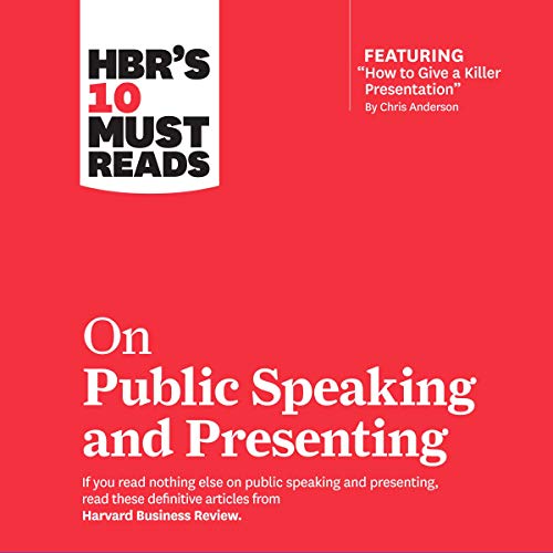 Cover of HBR's 10 Must Reads on Public Speaking and Presenting
