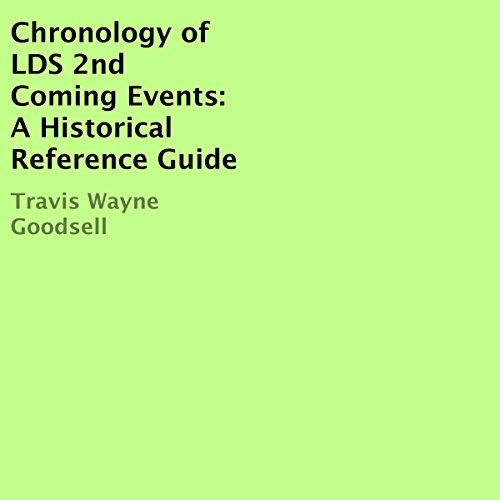 Cover of Chronology of LDS 2nd Coming Events