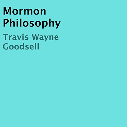 Cover of Mormon Philosophy