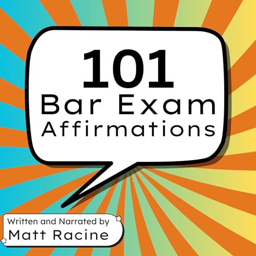 Cover of 101 Bar Exam Affirmations