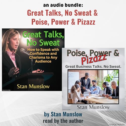 Cover of An Audio Bundle: Great Talks, No Sweat & Poise, Power & Pizazz