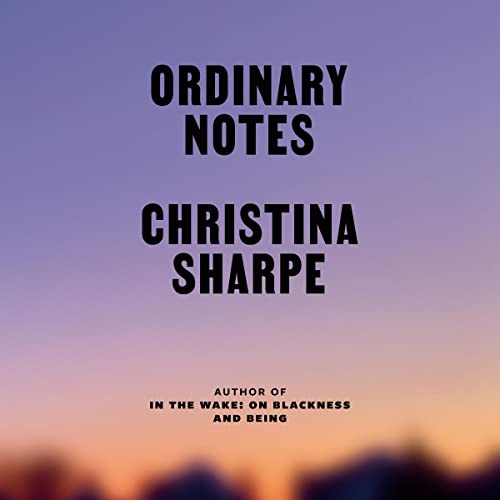 Cover of Ordinary Notes