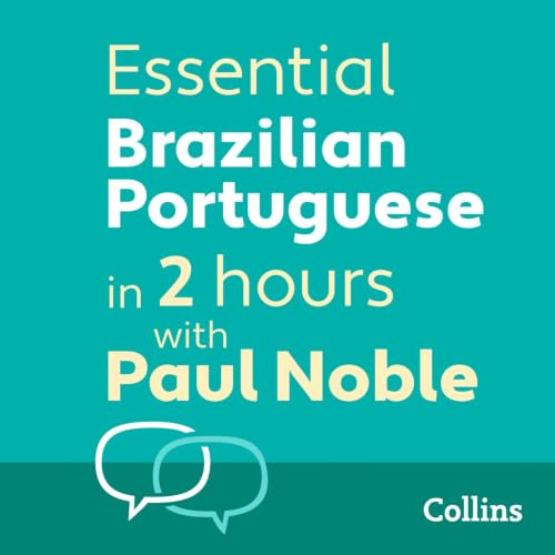 Cover of Essential (Brazilian) Portuguese in 2 hours with Paul Noble