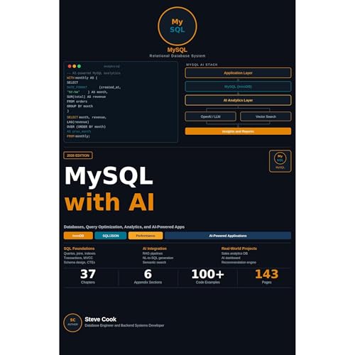 Cover of MySQL with AI