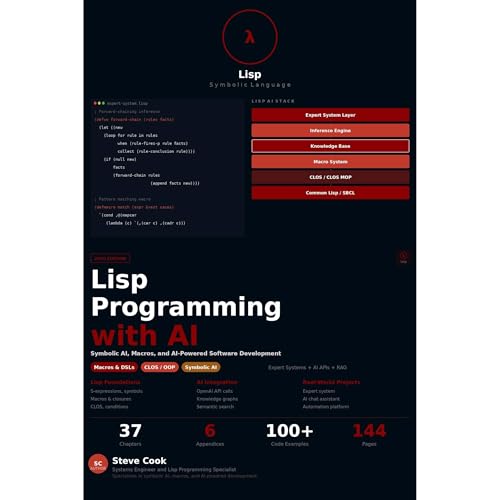 Cover of Lisp Programming with AI