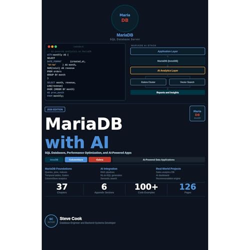 Cover of MariaDB with AI