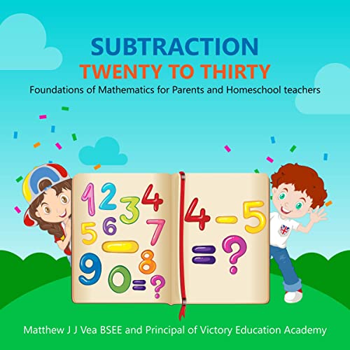 Cover of Subtraction Twenty to Thirty