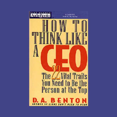 Cover of How to Think Like a CEO