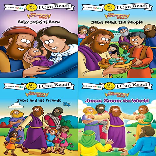 Cover of The Beginner's Bible: I Can Read Jesus Collection