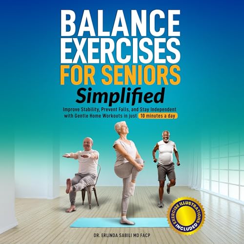 Cover of Balance Exercises for Seniors Simplified
