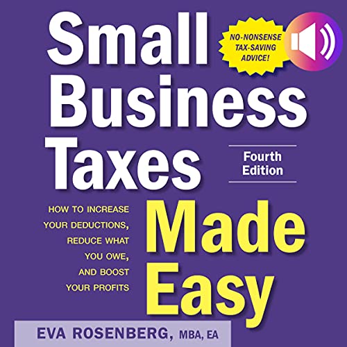Cover of Small Business Taxes Made Easy (Fourth Edition)