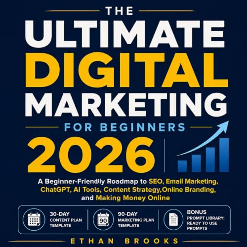 Cover of The Ultimate Digital Marketing for Beginners 2026